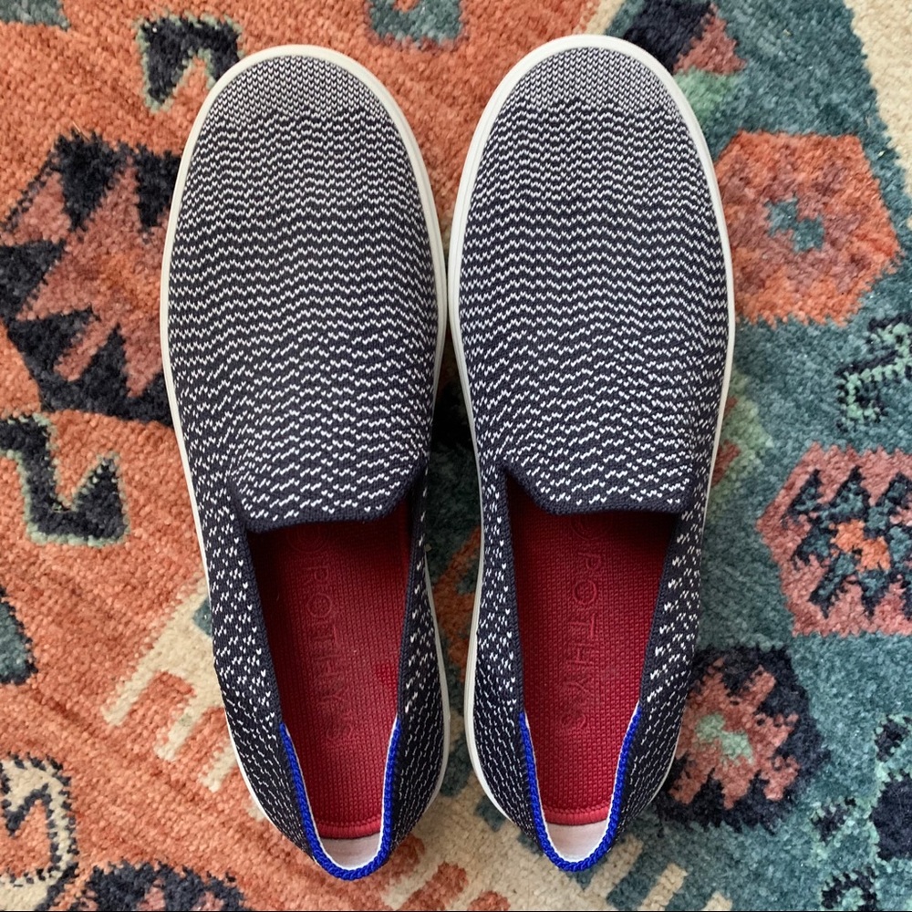 NWT Navy Maritime Gradient Roth’s Sneakers